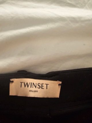Pantalón Twinset Negro Talla M