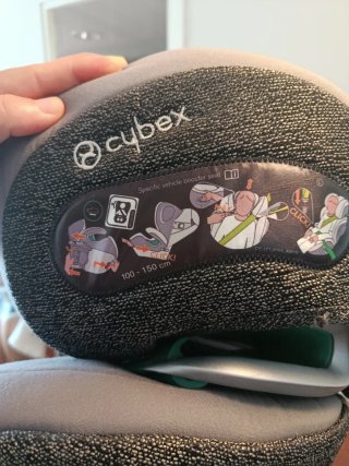 Silla de coche Cybex infantil gris