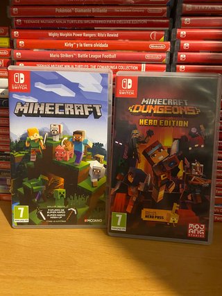 Pack minecraft nintendo switch