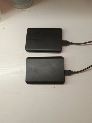 2 Toshiba 1TB Discos Duros Externos