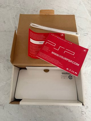 Consola Sony PSP 1004 Blanca con juegos
