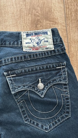True Religion Jeans Vintage Azul Oscuro