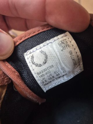 Sapatilhas Fred Perry Castanhas Tamanho 44
