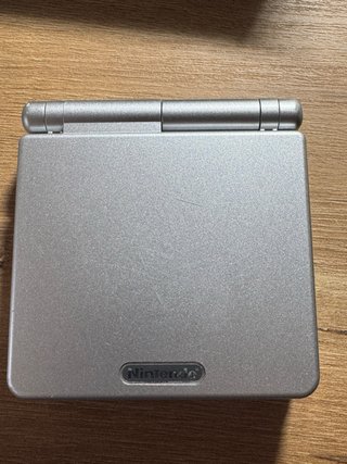 Nintendo Game Boy Advance SP Plata