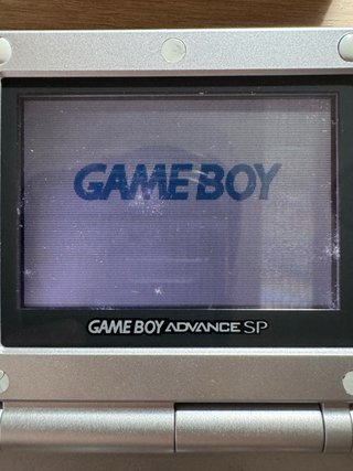 Nintendo Game Boy Advance SP Plata