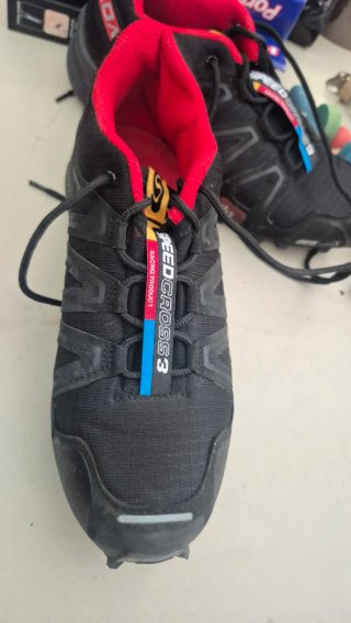 Zapatillas Salomon Speedcross 3 Negro/Rojo
