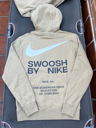 LIQUIDACION LOTE - Sudadera Nike Beige Swoosh