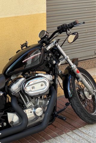 Puños Harley Davidson Negros Esmerilados