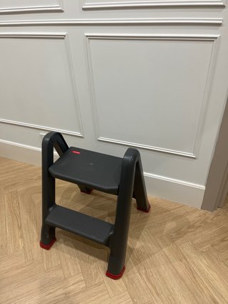 Escalera plegable Curver 2 peldaños antracita