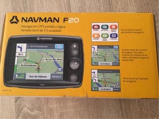GPS Navegador NAVMAN F-20 con mapas  de España, Po