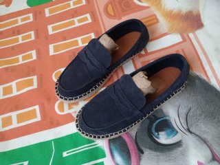 Mocasines niño azul talla 36