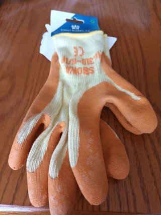 Guantes Industriales SHOWA Naranja y Amarillo