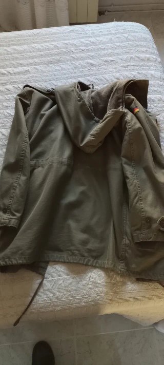Chaquetón militar alemán verde