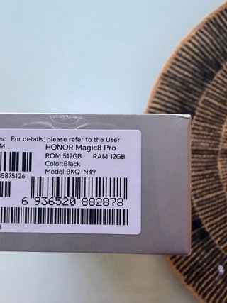 Honor Magic 8 Pro 512G Negro Version Europea Nuevo