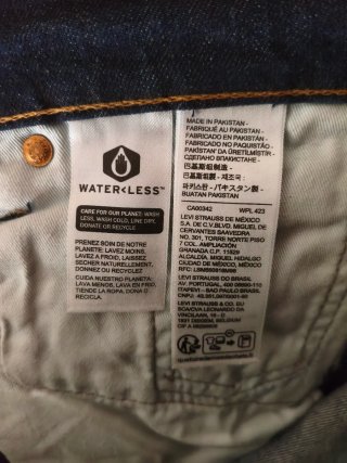 Pantalón Levis Hombre Azul