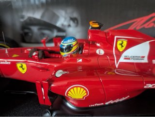 Ferrari F2012 Fernando Alonso 1:18 Hot Wheels