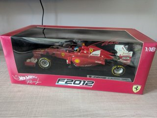 Ferrari F2012 Fernando Alonso 1:18 Hot Wheels