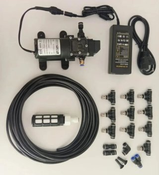Kit Riego Boquillas Nebulizadoras Bomba Presión