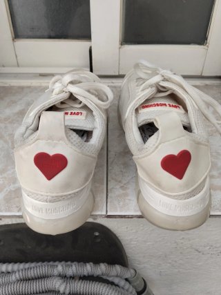 Zapatos Love Moschino Blancos Talla 40