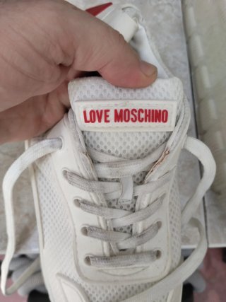 Zapatos Love Moschino Blancos Talla 40