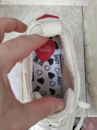 Zapatos Love Moschino Blancos Talla 40