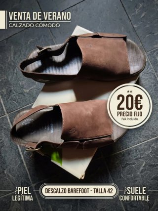 Sandalias Marrones Talla 42
