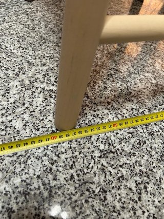Taburete Alto Madera Ikea 75cm