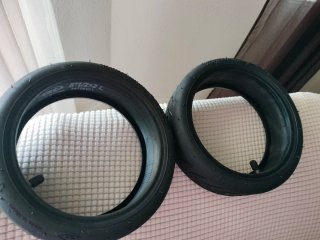 Neumático y cámara 8 1/2 para patinete electrico