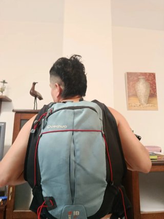 Mochila Negra y Gris la venta se hace en persona