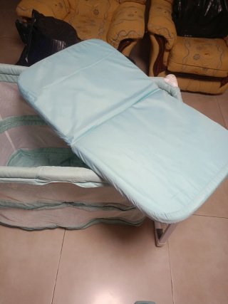 Cuna de viaje plegable