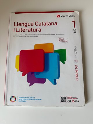 LLENGUA CATALANA I LITERATURA 1 BL (COMUNITAT EX)