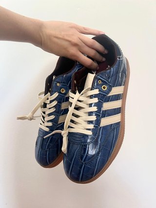 Adidas Samba Azul Cocodrilo Sin Estrenar