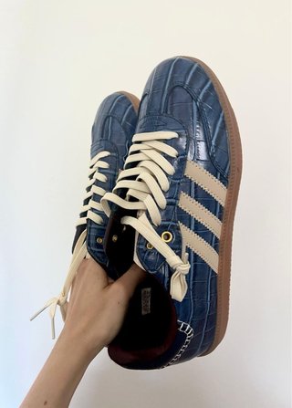 Adidas Samba Azul Cocodrilo Sin Estrenar