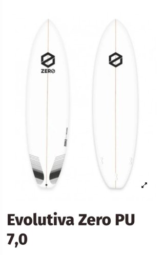Tabla Evolutiva Zero PU 7'0