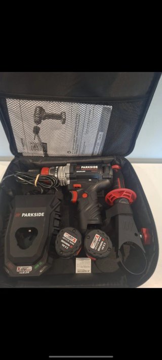 Set Taladro Parkside Performance 12V