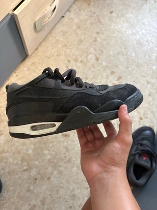 Zapatos Jordan 1 Low Negro Rojo