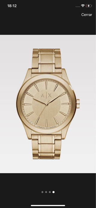Reloj Emporio Armani Dorado