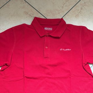Polo Lotto Rossa Vintage Taglia XL
