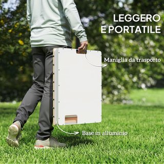 Ducha De Jardín Portátil, Ducha De Exterior Con Altura Regulable a 4 M Con Chorros De Agua Regulables, Resistente A Los Rayos UV Y Al Frío, Para Sauna, Camping, 70X55 Cm, Efecto Madera