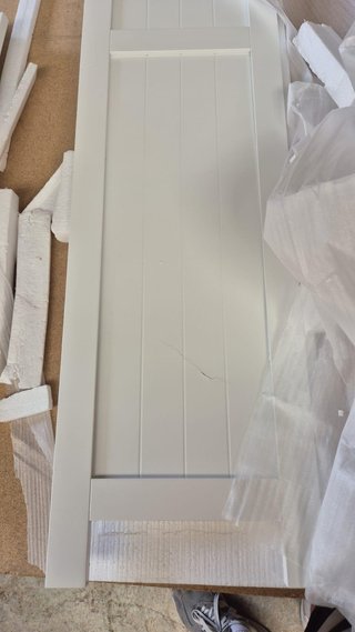 Mueble Baño Blanco 2 Cajones Estante Ajustable