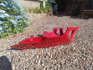 Carenado Fibra Honda CBR 600RR Rojo