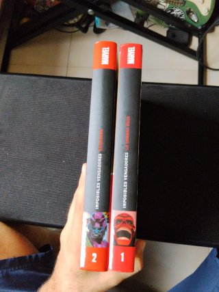 IMPOSIBLES VENGADORES deluxe 1 y 2
