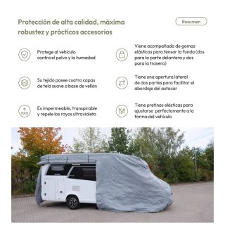 Funda Protectora RV Gris