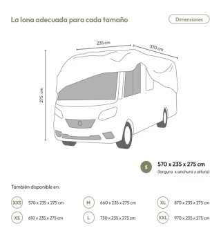 Funda Protectora RV Gris