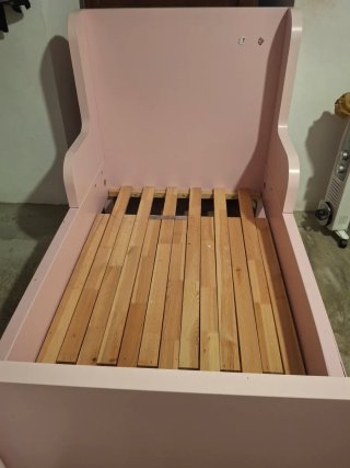 Cama extensible infantil rosa