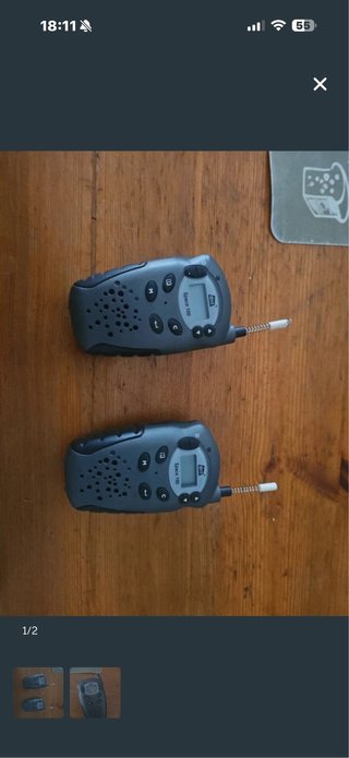Walkie-talkies DNT Space 100 (2 unidades)
