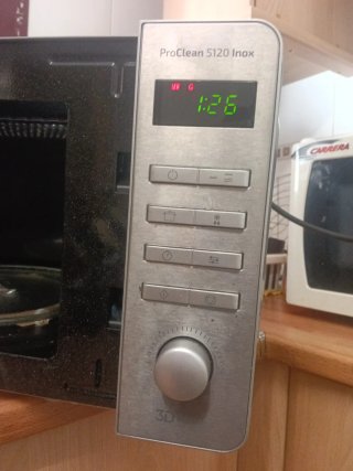 Microondas Cecotec Proclean 5120 Inox Grill