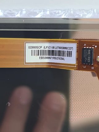 Pantalla LCD Amazon Kindle 6 K6 ED060SCP