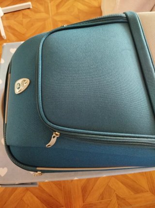 Maleta de viaje Zen Bags azul y gris