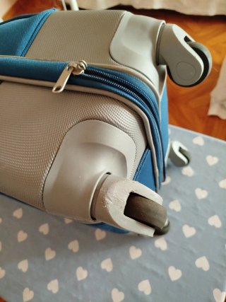 Maleta de viaje Zen Bags azul y gris